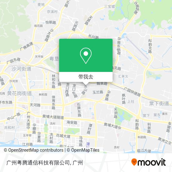 广州粤腾通信科技有限公司地图