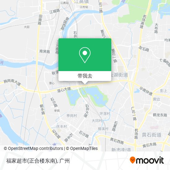 福家超市(正合楼东南)地图