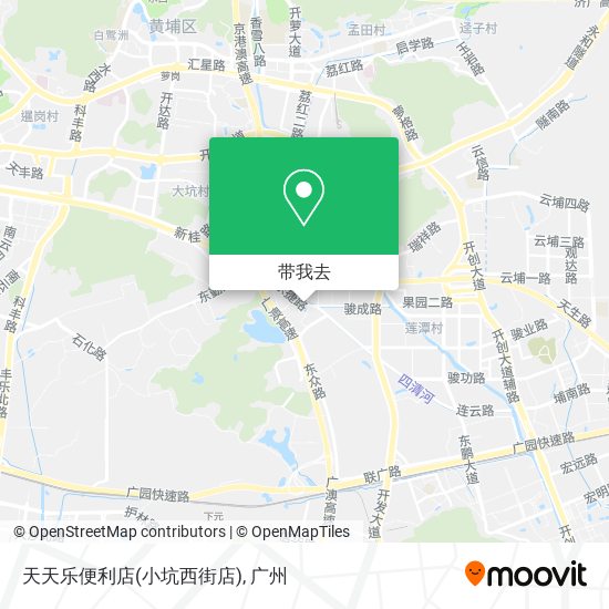 天天乐便利店(小坑西街店)地图