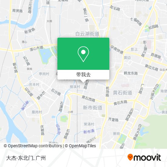 大杰-东北门地图
