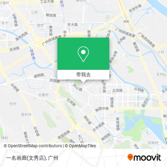一名画廊(文秀店)地图