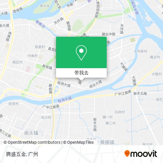 腾盛五金地图