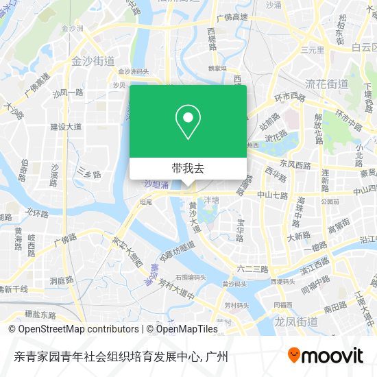 亲青家园青年社会组织培育发展中心地图