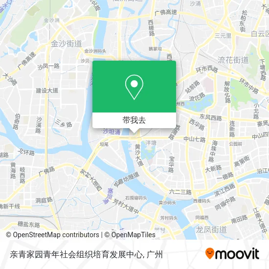 亲青家园青年社会组织培育发展中心地图