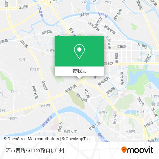 环市西路/S112(路口)地图