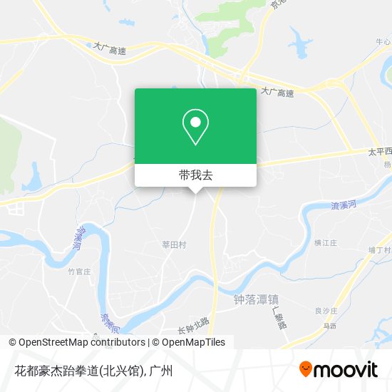 花都豪杰跆拳道(北兴馆)地图