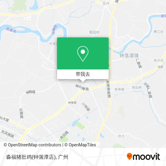 淼福猪肚鸡(钟落潭店)地图