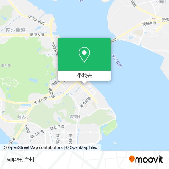 河畔轩地图