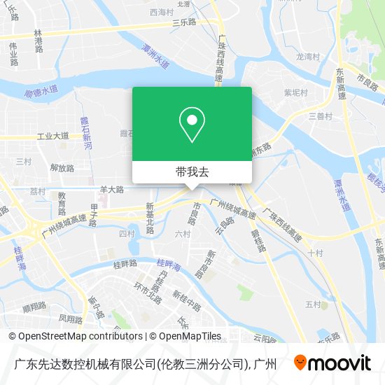 广东先达数控机械有限公司(伦教三洲分公司)地图
