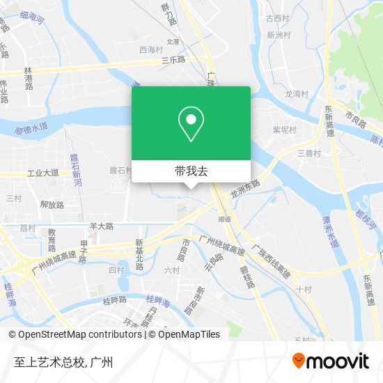 至上艺术总校地图