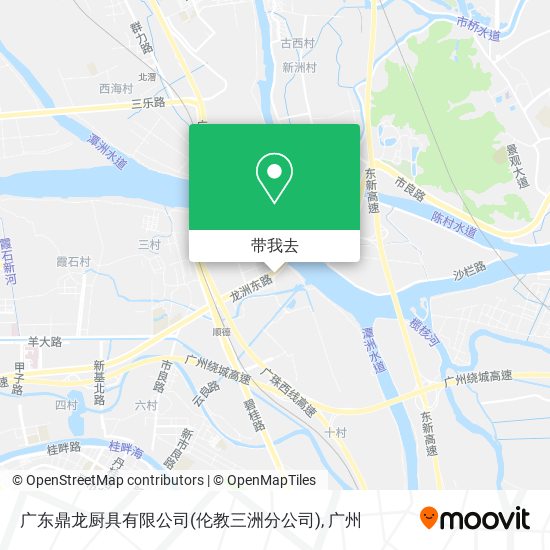 广东鼎龙厨具有限公司(伦教三洲分公司)地图