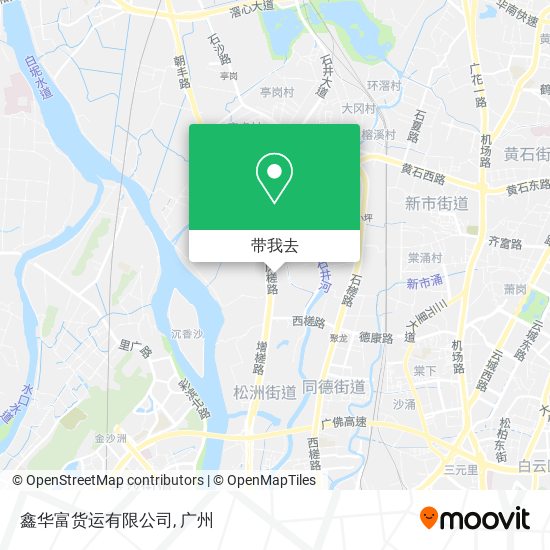 鑫华富货运有限公司地图