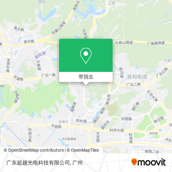 广东超越光电科技有限公司地图