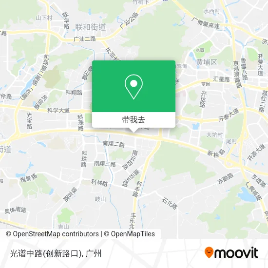 光谱中路(创新路口)地图
