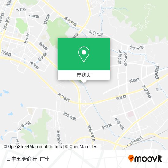 日丰五金商行地图