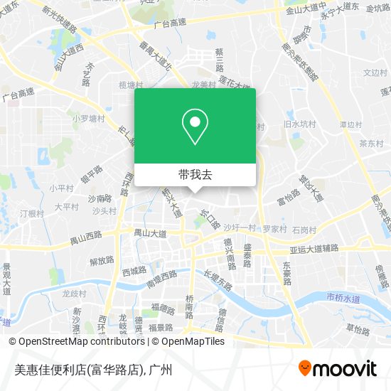 美惠佳便利店(富华路店)地图