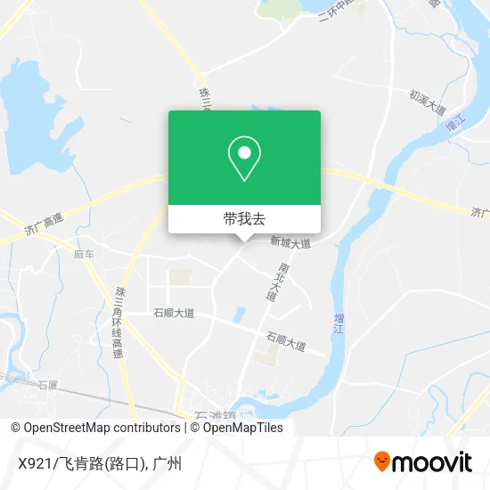 X921/飞肯路(路口)地图