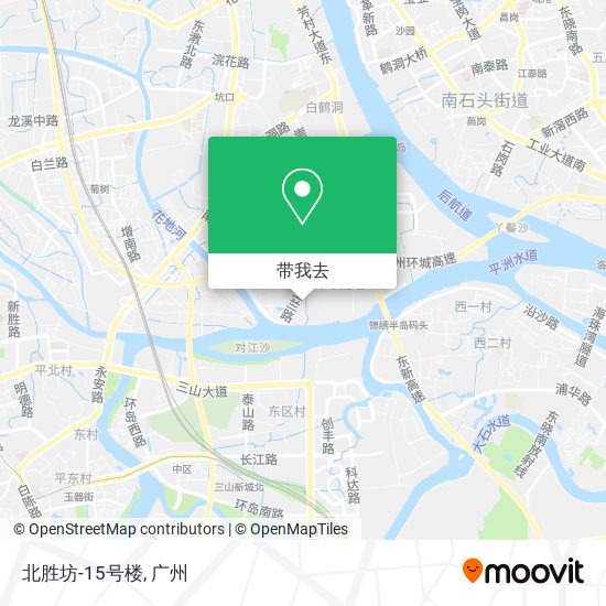 北胜坊-15号楼地图
