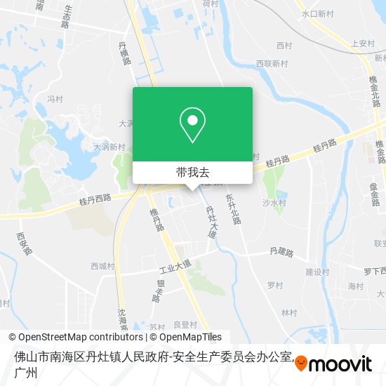 佛山市南海区丹灶镇人民政府-安全生产委员会办公室地图