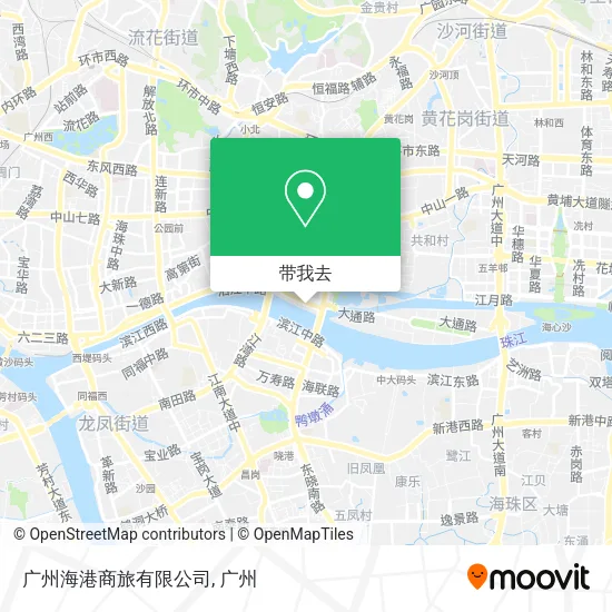广州海港商旅有限公司地图