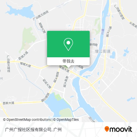 广州广报社区报有限公司地图