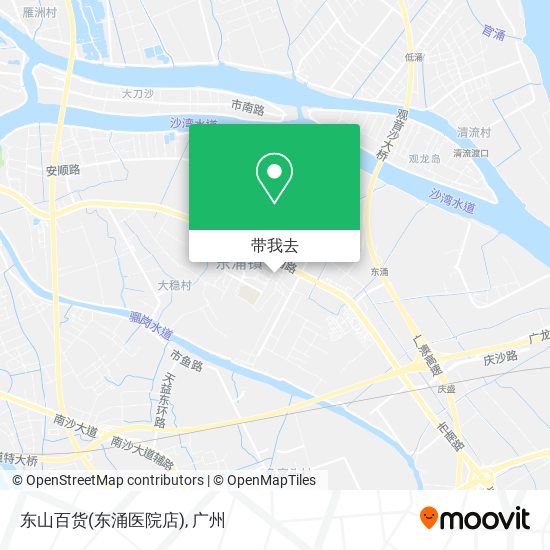 东山百货(东涌医院店)地图