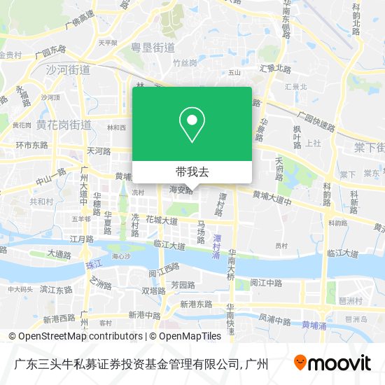 广东三头牛私募证券投资基金管理有限公司地图