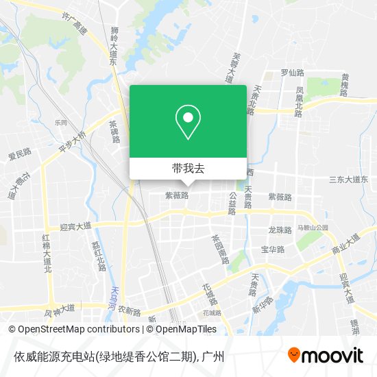依威能源充电站(绿地缇香公馆二期)地图