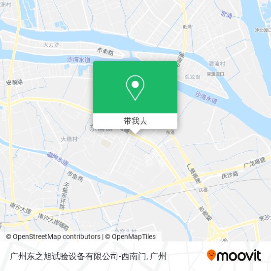 广州东之旭试验设备有限公司-西南门地图