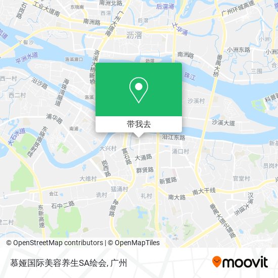 慕娅国际美容养生SA绘会地图