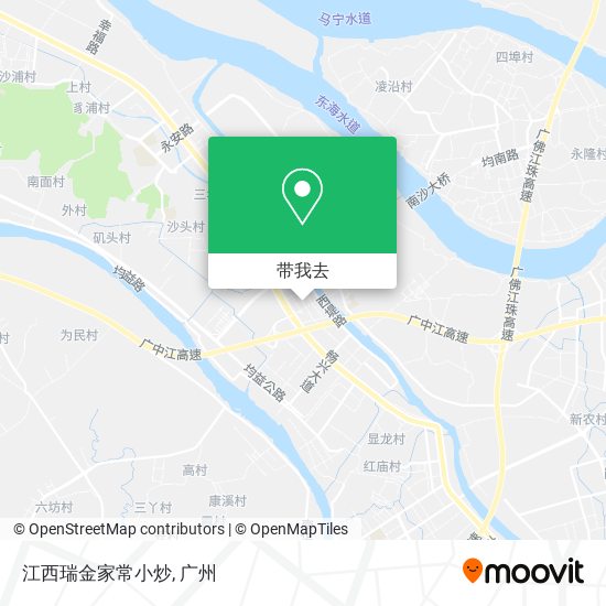 江西瑞金家常小炒地图