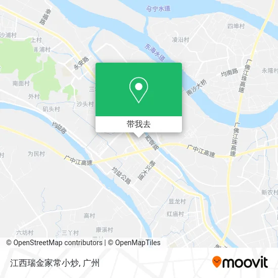 江西瑞金家常小炒地图