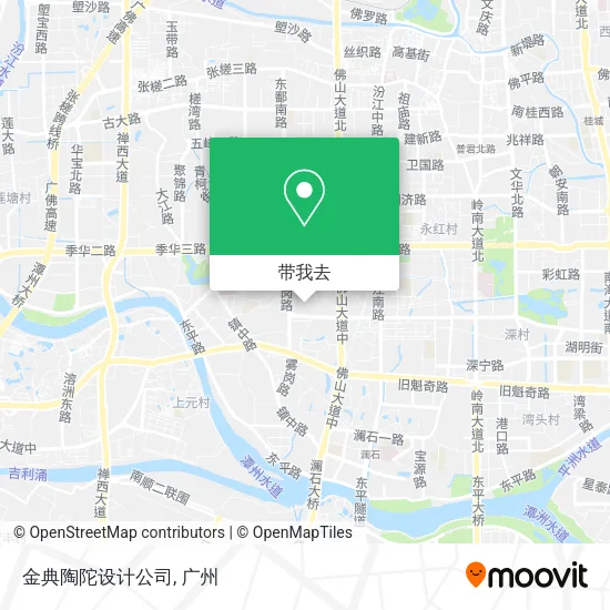 金典陶陀设计公司地图