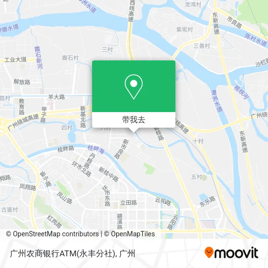 广州农商银行ATM(永丰分社)地图