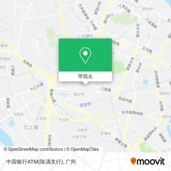 中国银行ATM(陈涌支行)地图