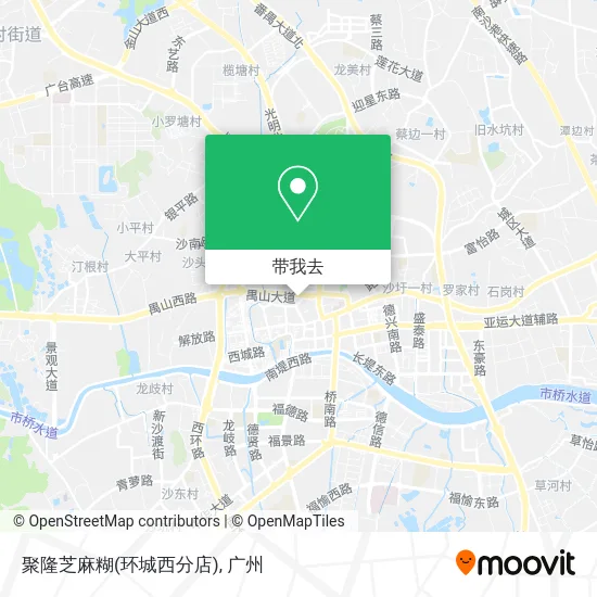聚隆芝麻糊(环城西分店)地图