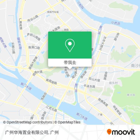 广州华海置业有限公司地图