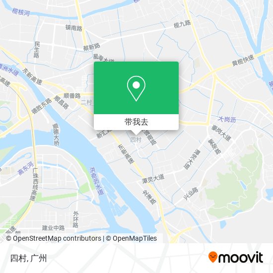 四村地图