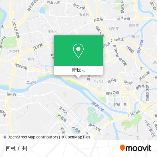 四村地图