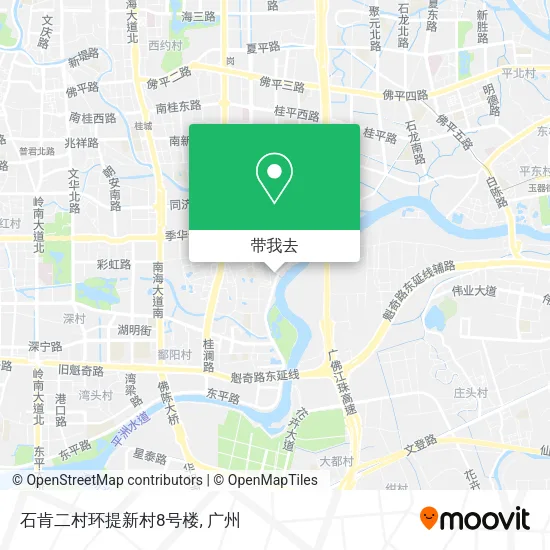 石肯二村环提新村8号楼地图