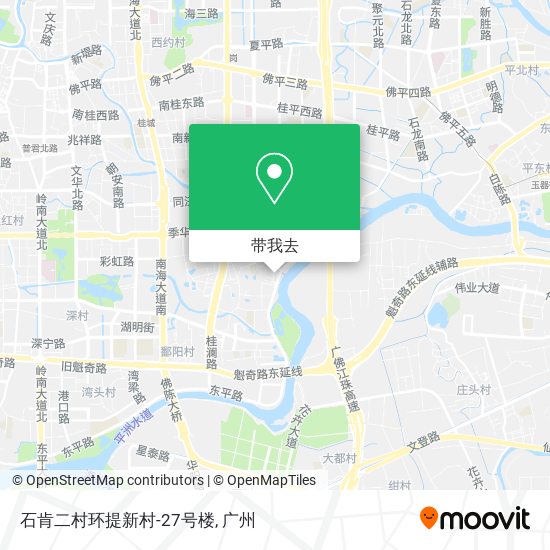 石肯二村环提新村-27号楼地图