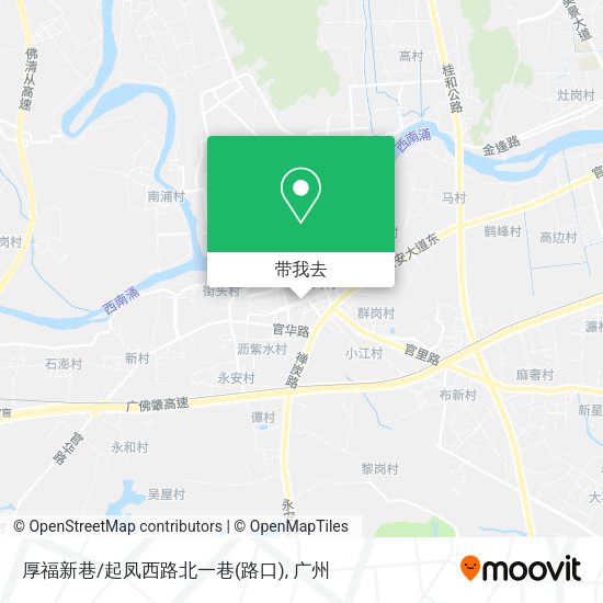 厚福新巷/起凤西路北一巷(路口)地图