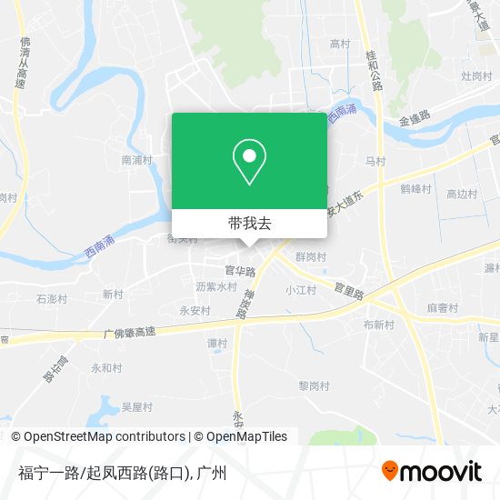 福宁一路/起凤西路(路口)地图