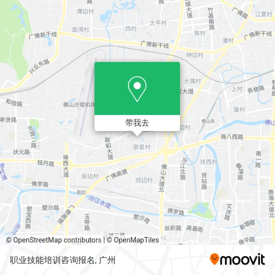 职业技能培训咨询报名地图
