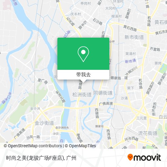 时尚之美(龙骏广场F座店)地图