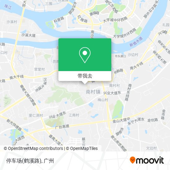 停车场(鹤溪路)地图