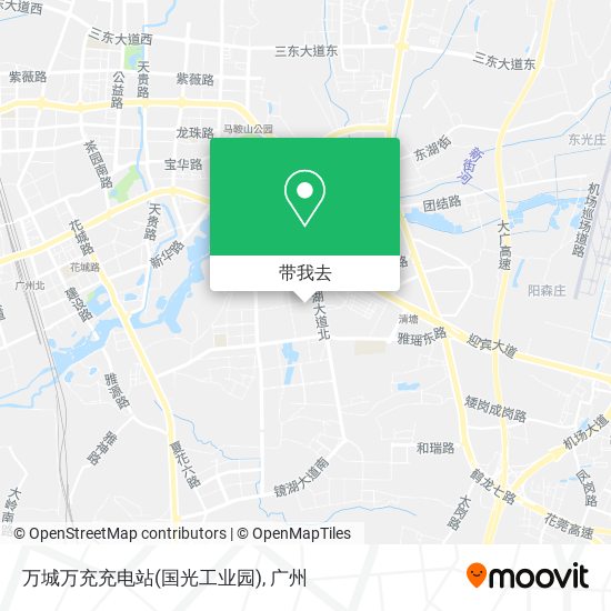 万城万充充电站(国光工业园)地图