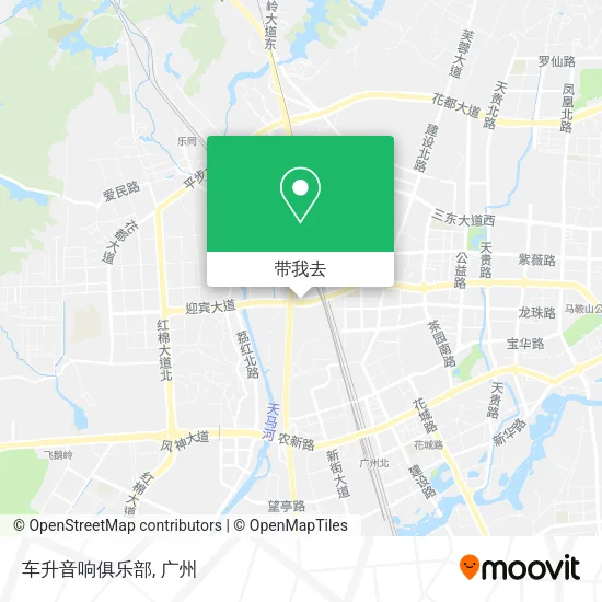 车升音响俱乐部地图