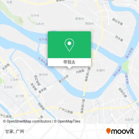 甘家地图