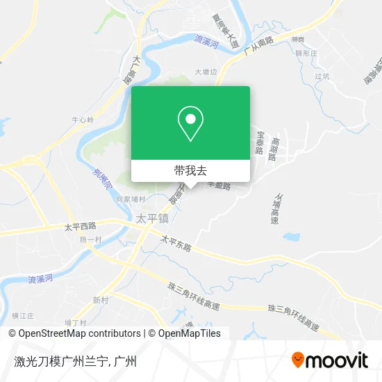 激光刀模广州兰宁地图